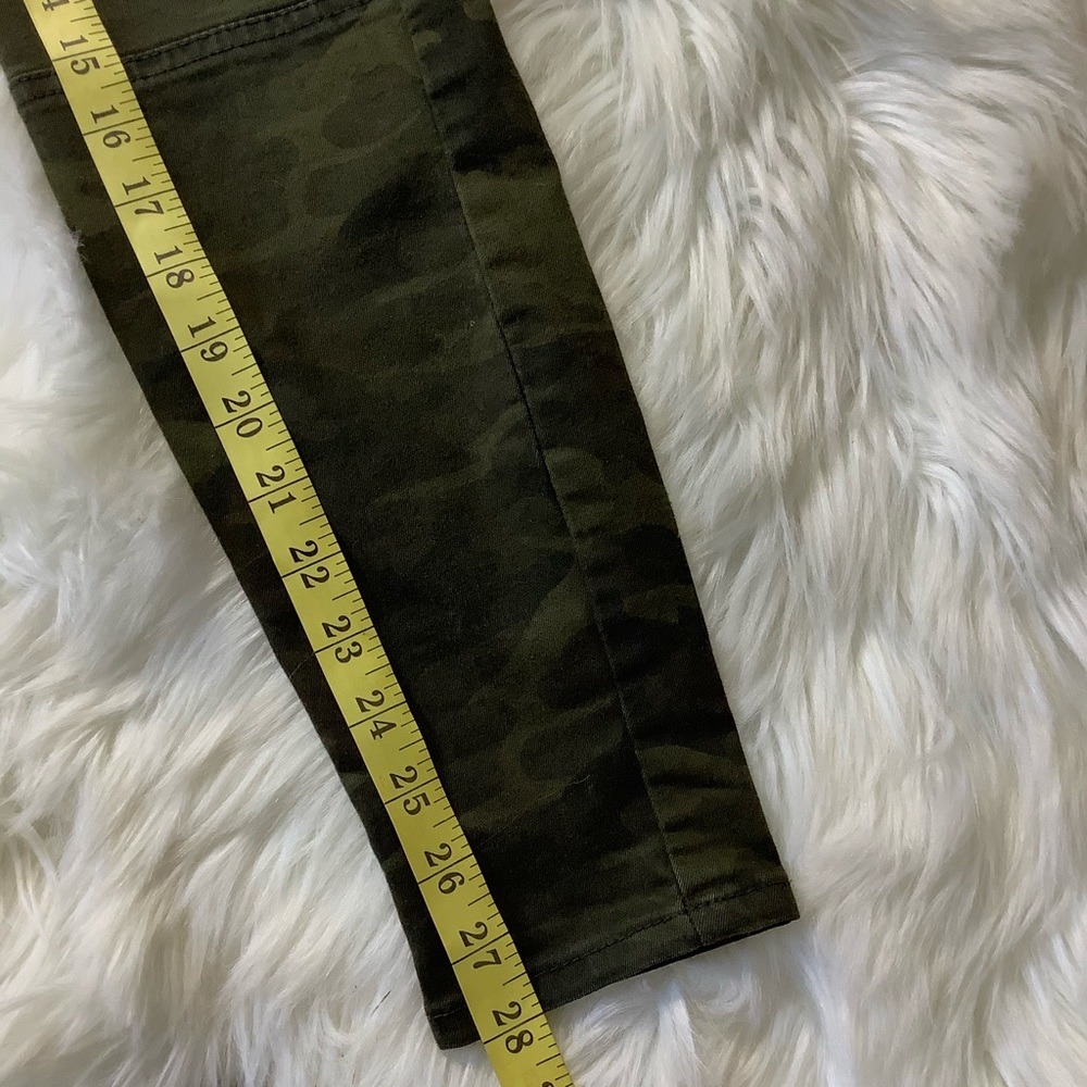 ZARA Basic Z1975 Power Stretch Olive Skinny‎ Jean - Picture 12 of 12
